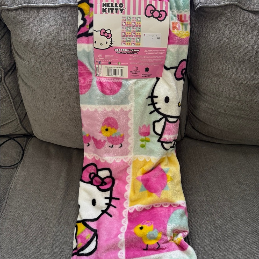 Hello Kitty Easter Blanket